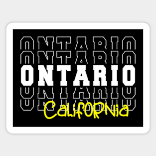 Ontario city California Ontario CA Magnet